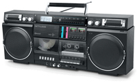 Muse Electronics Muse M-380GB - Ghettoblaster met FM, CD, cassette, USB, SD, Bluetooth, 80W - Zwart