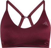 Adidas Performance Optime Essentials Shine Light Support Workoutbeha - Dames - Bordeaux