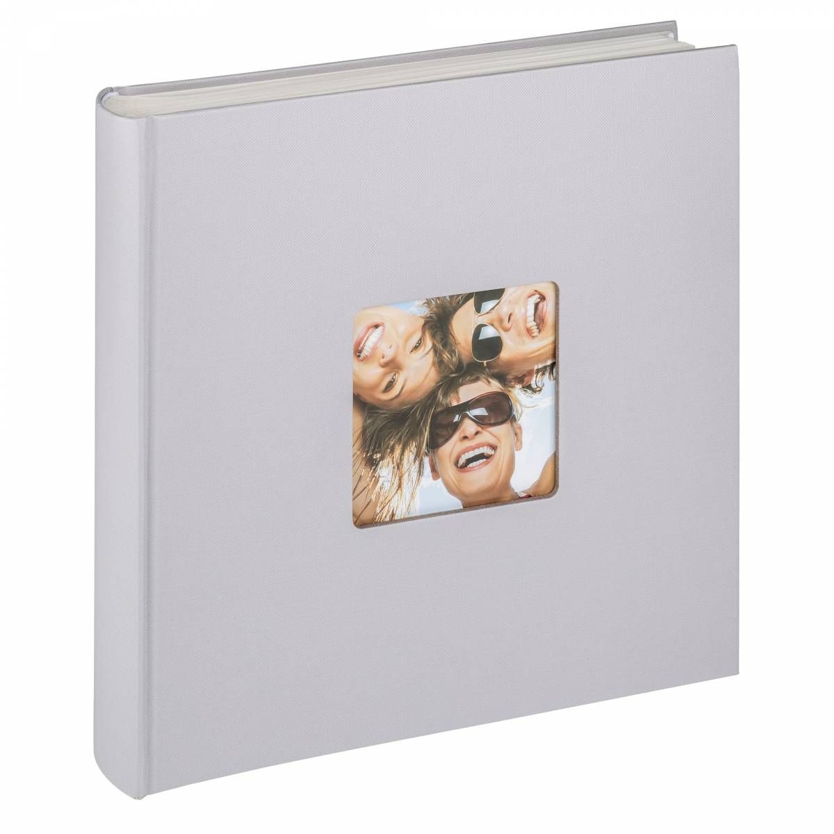 Walther Design FA-308-D Foto-album Licht Grijs Karton 30x30 cm