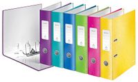 Leitz WOW ordner, geassorteerde kleuren, rug van 8,0 cm, PAK VAN 10