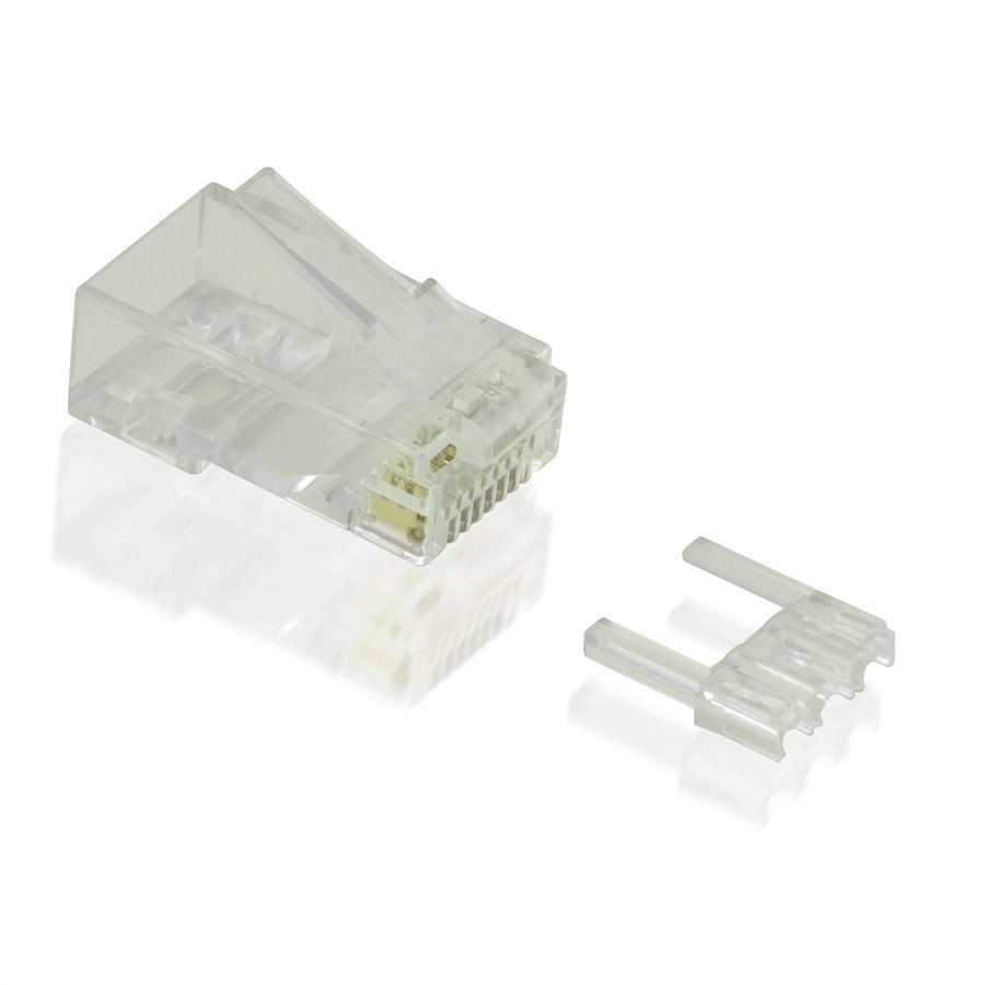 Value Easy-Use RJ45 krimp connectoren voor CAT6 UTP patch kabel - 100 stuks
