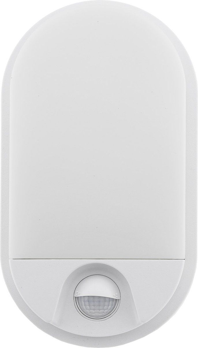 Chilitec GmbH Chilitec NIAS Buitenlamp met Bewegingssensor - Wit - 1010lm - IP54