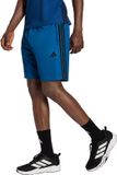 Adidas Performance Workout Essentials Base 3-Stripes Pique Short 9-Inch - Heren - Blauw