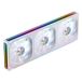 乔思伯 JONSBO ZA-360 PC-ventilator Wit Incl. LED-verlichting