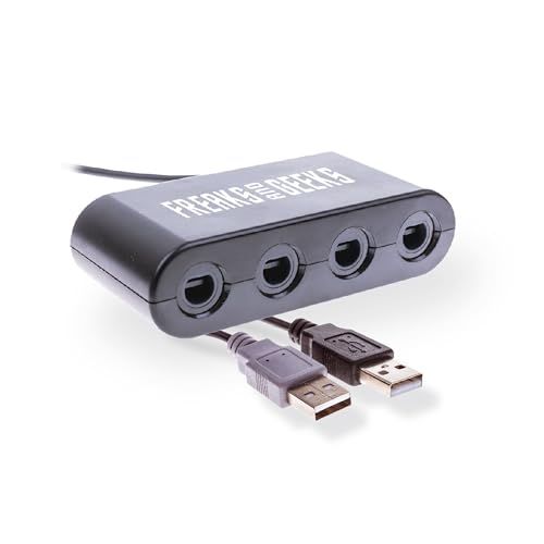 Adapter Nintendo Switch/Wii U Adapter met 4 Game Cube-controllers