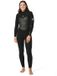 Rip Curl 2025 Dames Flashbomb 5/3mm Borst Ritssluiting Wetsuit Multicolor