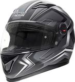 Germot GM 320 casque, noir mat/blanc, taille XS (53/54)