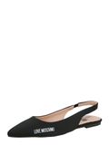 Love Moschino Ballerine 'SCARPAD.SFILATA10' Noir / Blanc