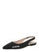 Love Moschino Ballerine 'SCARPAD.SFILATA10' Noir / Blanc