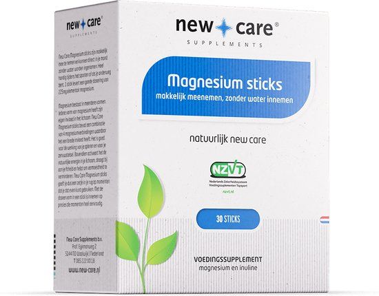 New Care Magnesium sticks - 30 sticks - NZVT - vegan