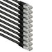 1aTTack.de 7,5m CAT6 LAN-netwerkkabel RJ45 1000 Mbit, 10 stuks - zwart