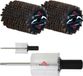 RaceWax Kit de brosses rotatives en crin de cheval 200mm SpeedStick
