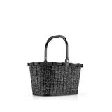 Reisenthel Carrybag Boodschappenmand Maat XS - 5L - Bouclé Zwart