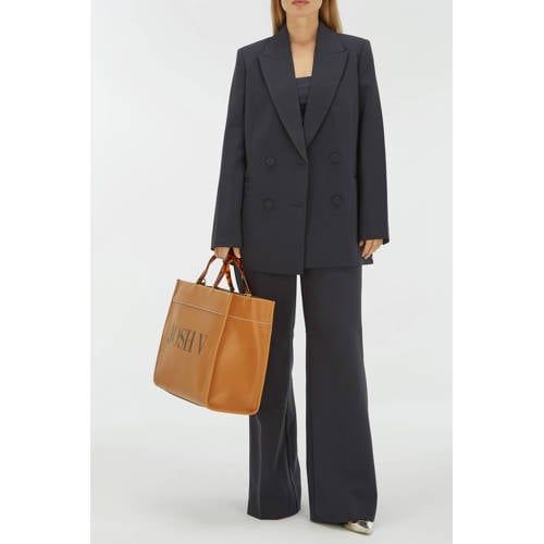 JOSH V regular blazer donkerblauw