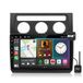 Junsun DAB+ autoradio voor VW Touran 1T1, 1T2, 1T3, bouwjaar 2003-2010, met 10-inch Android 15, Carplay, Android Auto, GPS-navigatie, Wi-Fi, Bluetooth, USB, FM, RDS, DSP, 2GB RAM en 64GB opslag