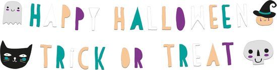 Folat Letterslingers Happy Halloween