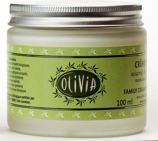 Marius Fabre Olivia BIO Hydraterende Gezichtscrème - 100ml - Unisex - Droge Huid - Alcoholvrij