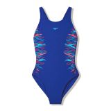 Speedo Placement Muscleback 1 Piece Swimsuit Kids