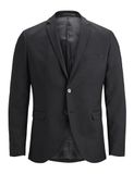 JACK&JONES JPRSOLARIS BLAZER NOOS Heren Colberts Zwart Slim Fit Polyester/Wol/Viscose