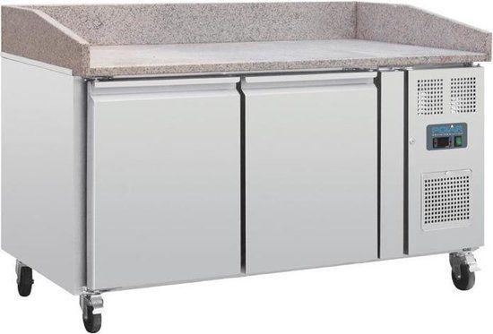 Polar Pizza Werkbank | Marmeren Blad | 428L