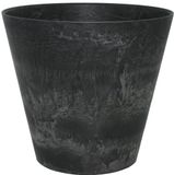 Artstone Bloempot Claire - zwart - D43 x H39 cm