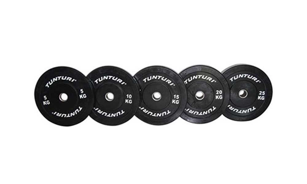 Tunturi Bumper Plate 15kg Black