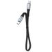 DUDAO L10C USB-C to USB-C Cable, 100W, 0.23m, Black/Grey