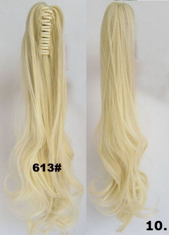 Brazilian Paardenstaart 613 - Blond - Hair extensions