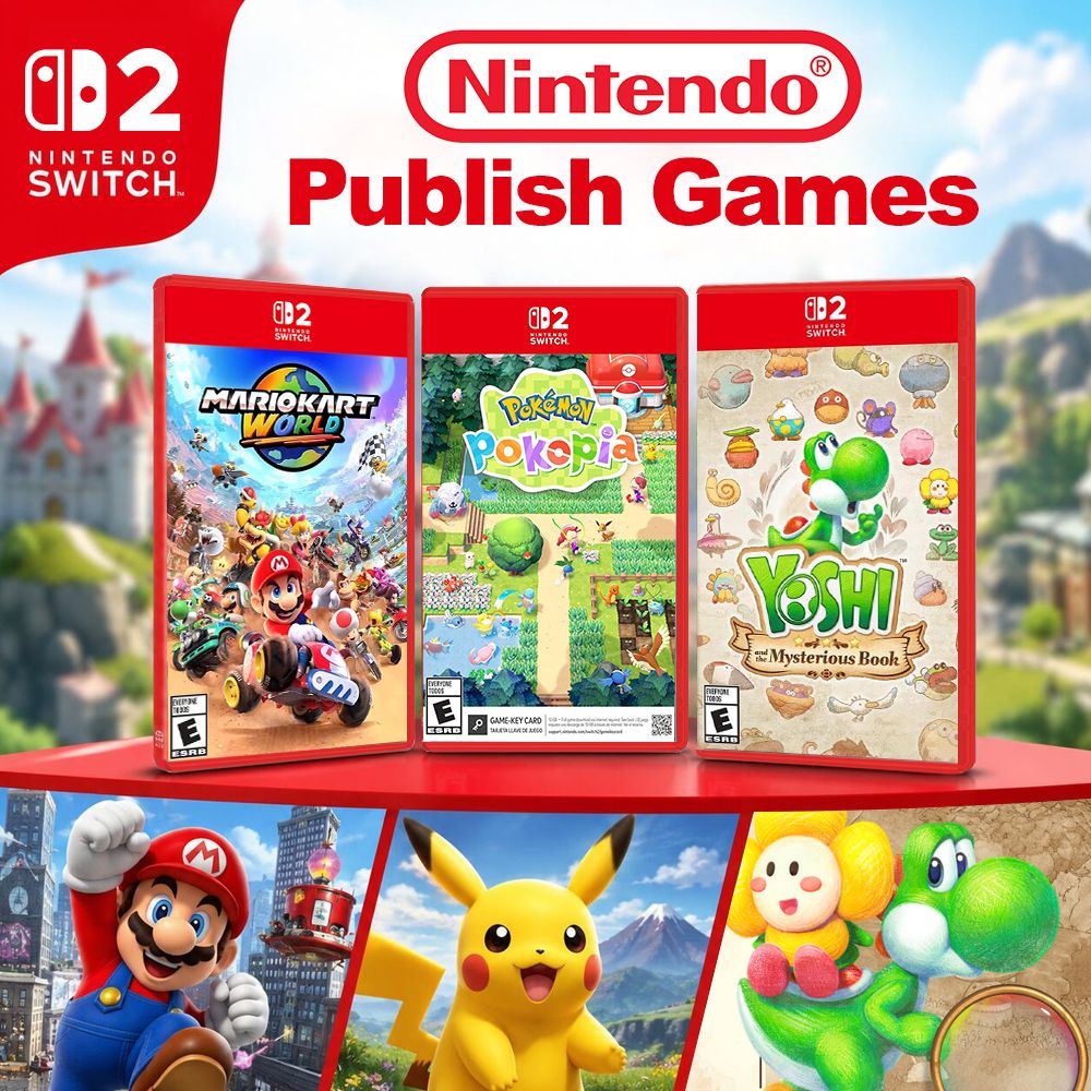 Nintendo Switch 2 Fysieke Game Card-collectie