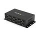 StarTech.com 8-poort USB naar DB9 RS232 Seriële Adapter Hub - Zwart