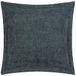 Yard Dune Chenille Polyester Gevuld Kussen - Slate - 50x50cm