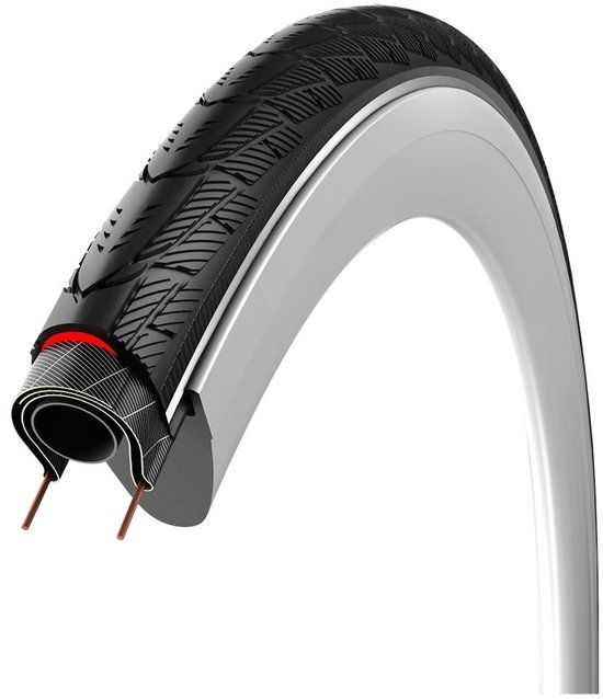 Vittoria Adventure Tech 700c X 38 Stijve Racefietsband Zwart