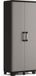 Keter Armoire de rangement avec étagères Pro noir et gris