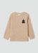 s.Oliver Kinder T-Shirt Korte mouw Ronde hals Lichtbruin