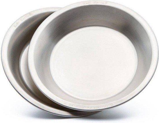 Kelly Kettle Camping Plate / Bowl set - Grijs - Staal - 20 cm