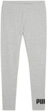 Puma ESS No.1-legging met logo voor dames - Lichtgrijs Heather - Maat M