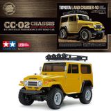 Tamiya Modelbouwpakket Auto - 58715 RC Toyota Land Cruiser 40 - CC-02 RC Plastic - 1:10 - Modelbouw