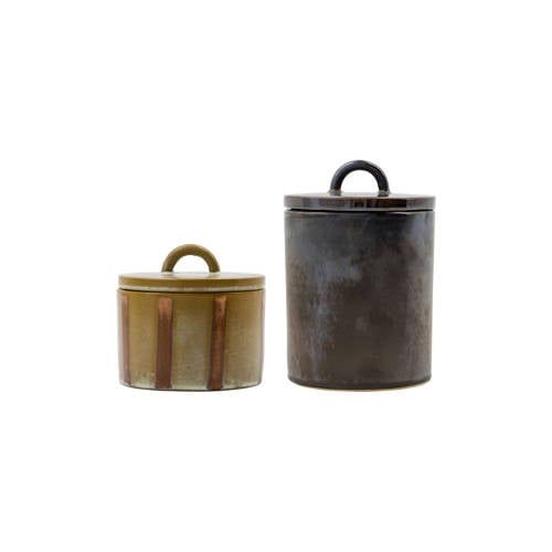 House Doctor opbergpot Tallic (set van 2)