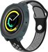 Strap-it Siliconen case - slate bescherm hoesje geschikt voor Samsung Gear Sport