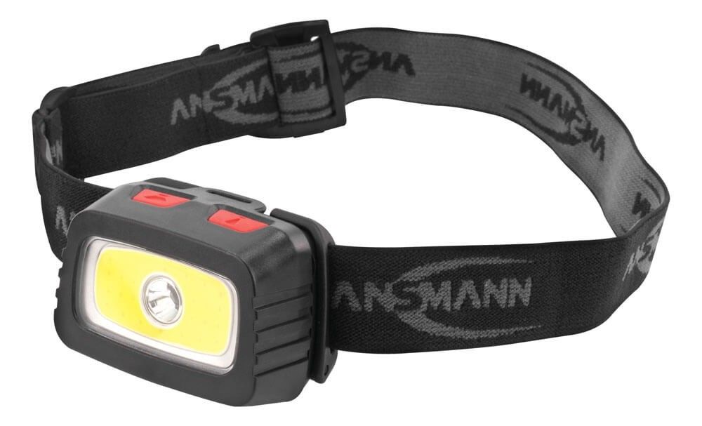 Ansmann HD200B - Zaklantaarn - 200 Lumen - Zwart/Grijs