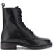 Café Noir bottines à lacets en cuir noir 36