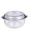 Alorno Pan met Deksel, Glas, Transparant