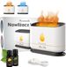 Aromaholik IGNIS - Diffuseur d'arômes et humidificateur - Effet flamme LED - 200ml - USB-C - Noir