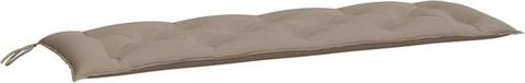 vidaXL Tuinbankkussen 150x50x7 cm Oxford Stof Taupe