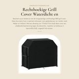 Dailygoods Housse de barbecue imperméable - Housse de grill rectangulaire