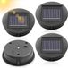 Shenzhen Haorui Industrial Technology Co., Ltd. Pièces de rechange solaires - Lampes solaires de remplacement - Lampes LED - Étanche - Pour lanternes suspendues d'extérieur - 4 pièces