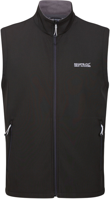 Regatta Bradwell III Bodywarmer Vest Heren, black XL 2020 Softshell bodywarmers