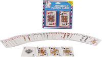 2-Play Playing Cards Vegas Style 9,5 X 6 Cm Cardboard 2 Sets