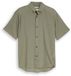 Tom Tailor Denim - Relaxed fit overhemd met korte mouwen en linnen - Maat XL - Sea Spray