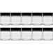 Viva-Haushaltswaren 10 kleine glazen potten 30 ml